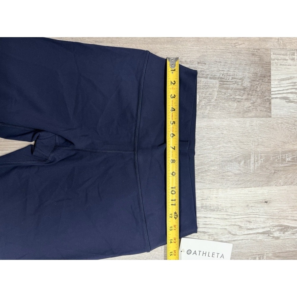 Athleta Large transcend 7/8 Tight Leggings, Navy Heather NWT - Picture 6 of 7